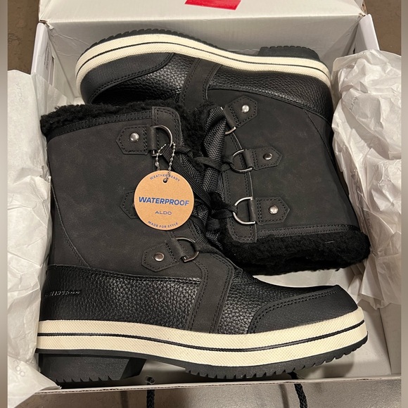 NEW ALDO  Kalessi Winter Boots Sz: 7 - Picture 5 of 11